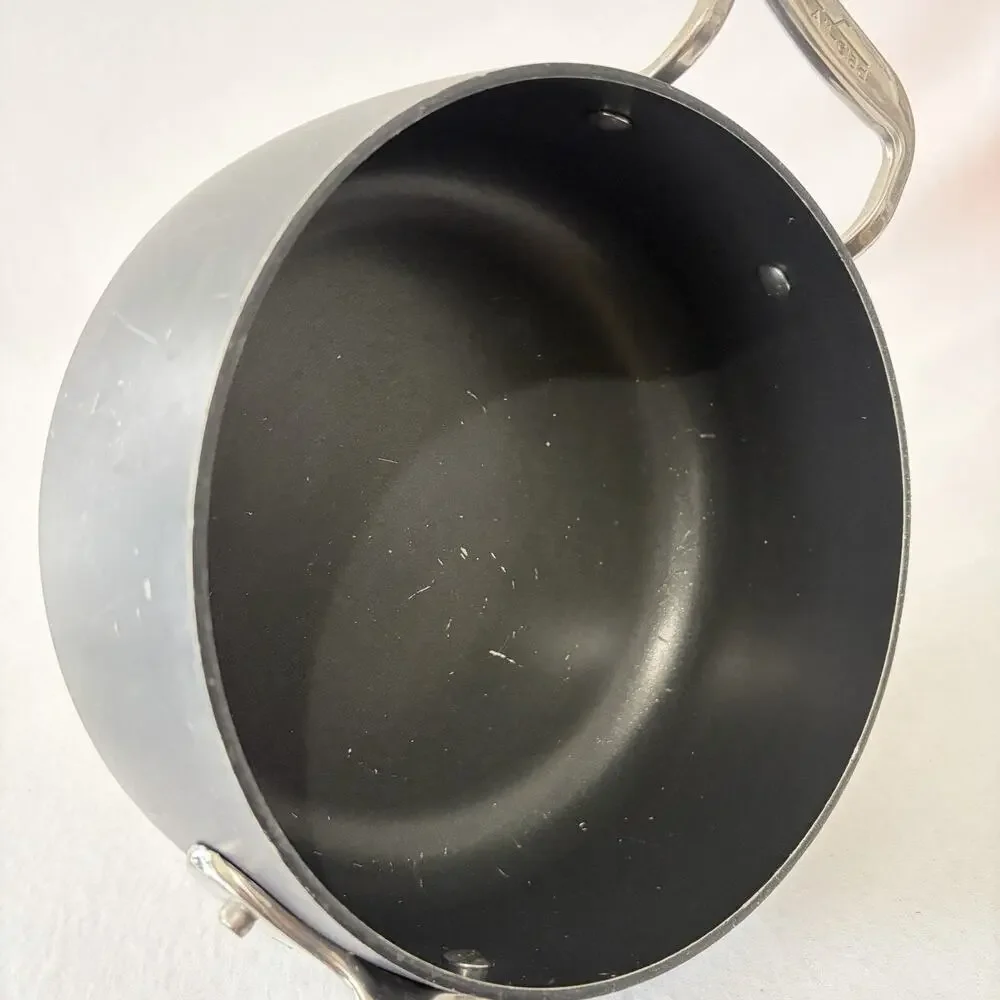 All-Clad Metalcrafters Hard Anodized Nonstick3.5QT 3.3L Saucepan Pot With Lid.